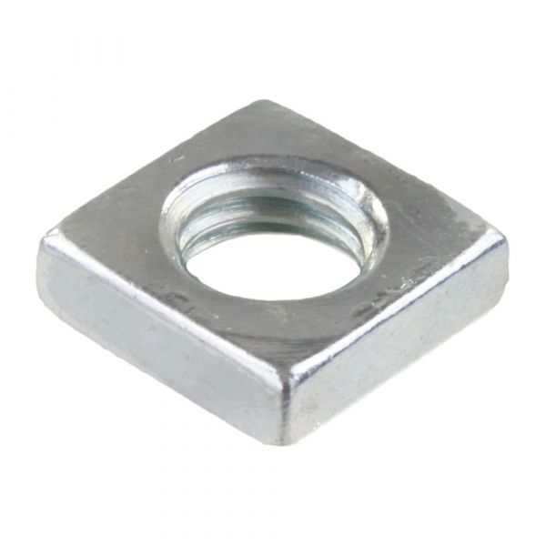Гайка квадратна  DIN 562 .Покриття: білий цинк.М 3мм