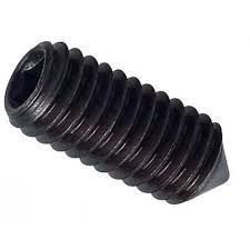 Гвинт установочний  DIN 914.Покриття: чорний оксид.12х50мм