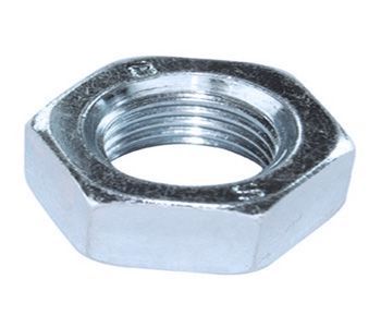 Гайка низька  DIN 936 (зменшений крок різі) .Покриття: білий цинк.М 10-1,25мм